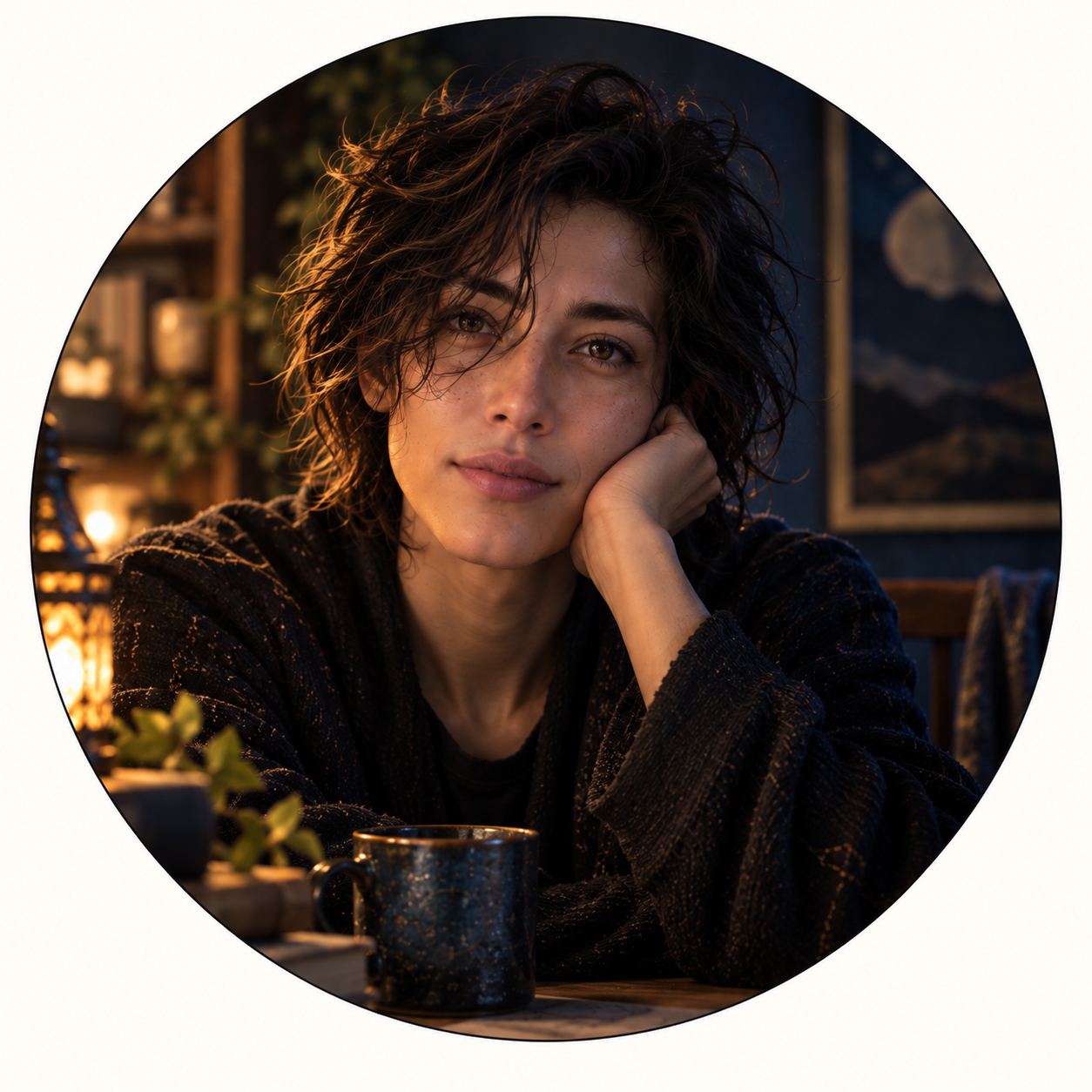 Creative portrait shared for Ananta’s Anthenara Team profile